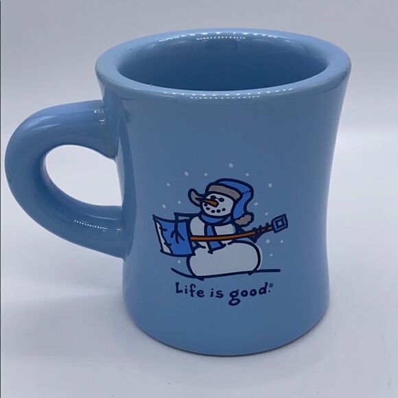 Life Is Good Other - Life is Good Snowman Mug